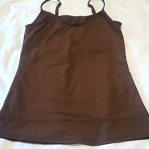 Tummy Control Cami With Gold Threading - Picture 3 of 3